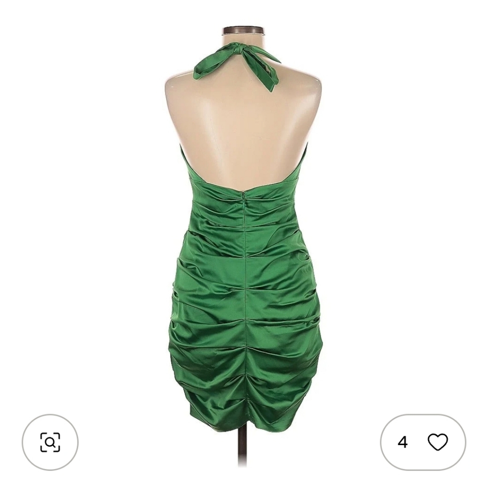 BCBGMaxAzria Emerald Green Cocktail Dress